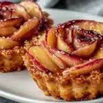 rose shaped apple tarts - featured image