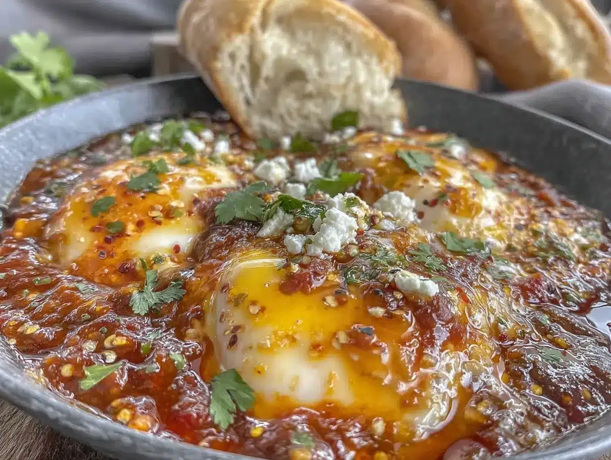shakshuka skillet recipe preparation steps