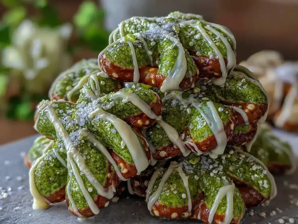 shamrock pretzels - featured image