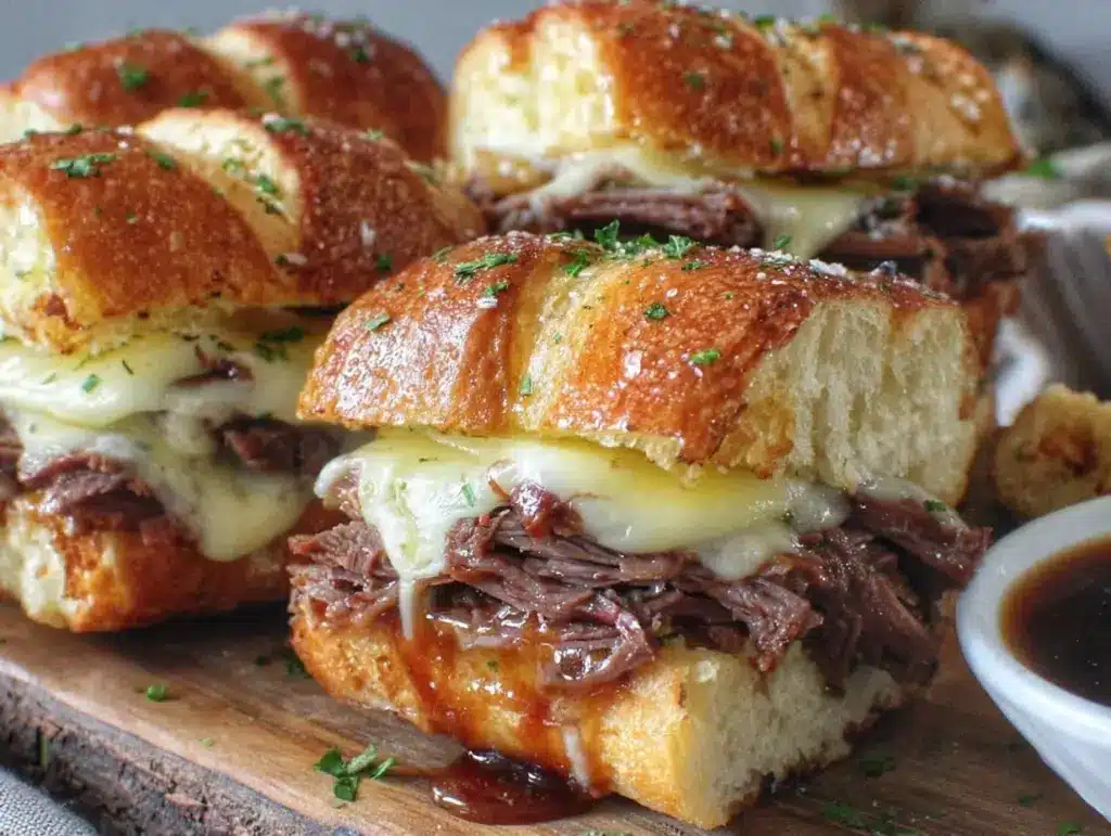 Slow Cooker French Dip Sandwiches - featured image