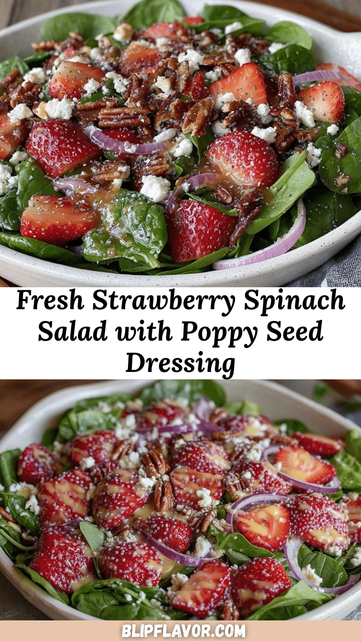 strawberry spinach salad recipe