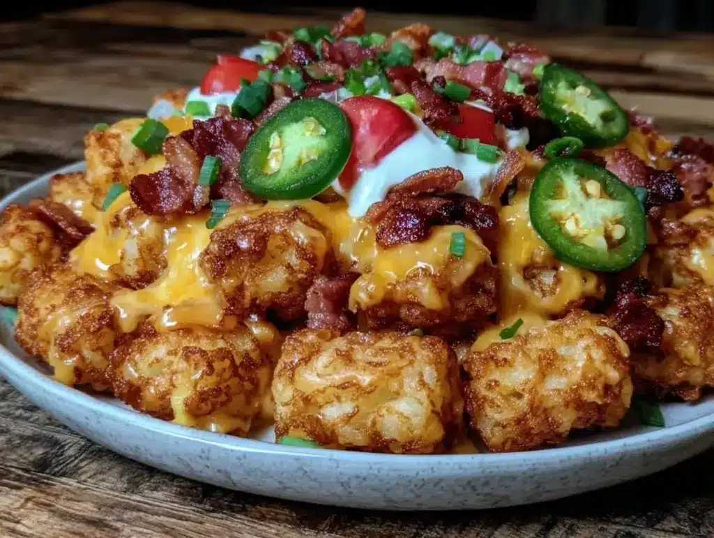 tater tot nachos - featured image