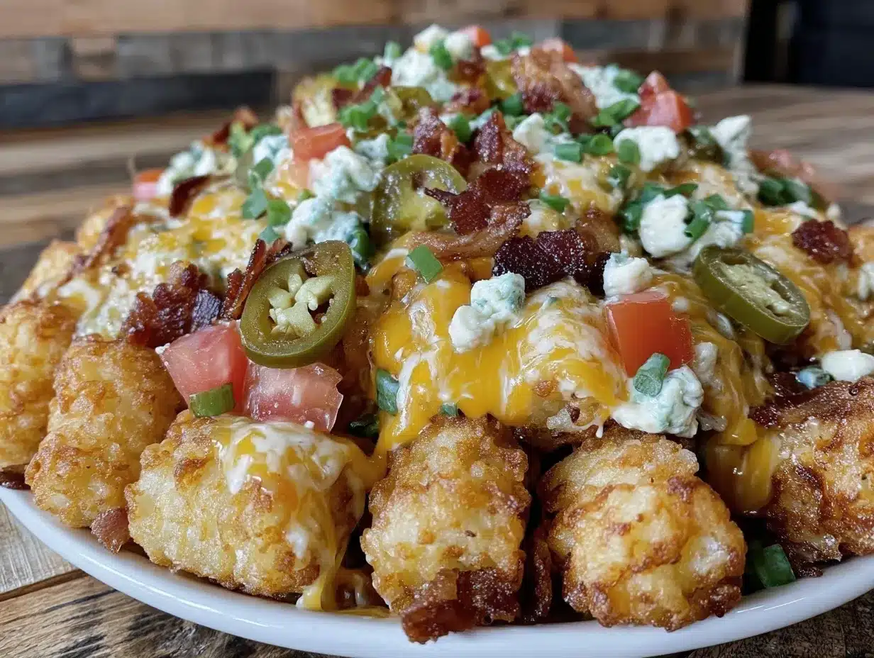 tater tot nachos preparation steps