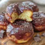 tender chocolate glazed donuts - featured image