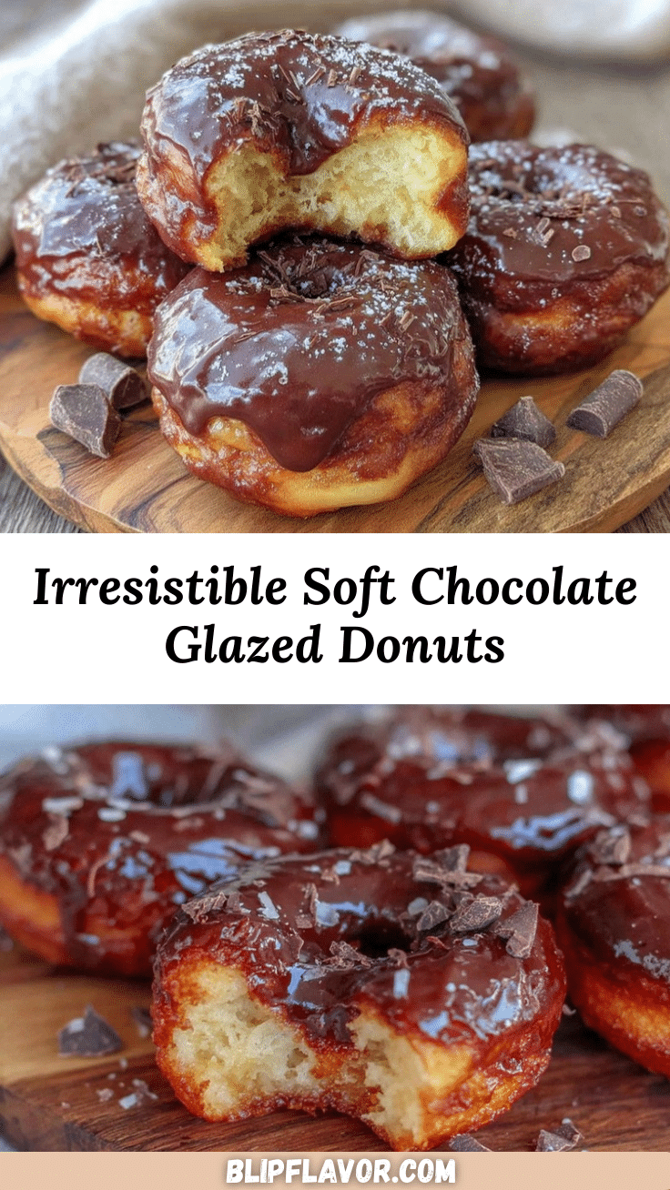 tender chocolate glazed donuts recipe