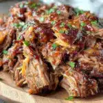 tender pulled pork recipe - featured image