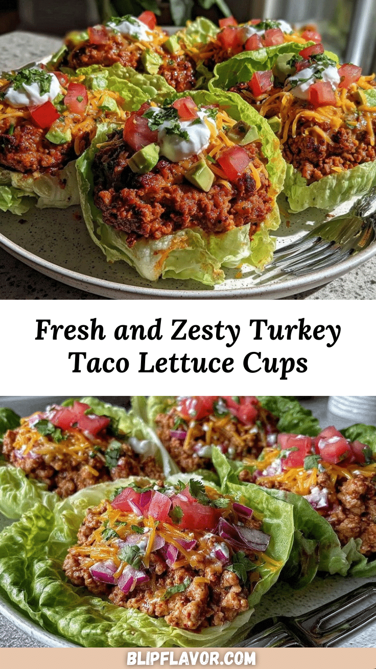 turkey taco lettuce cups recipe