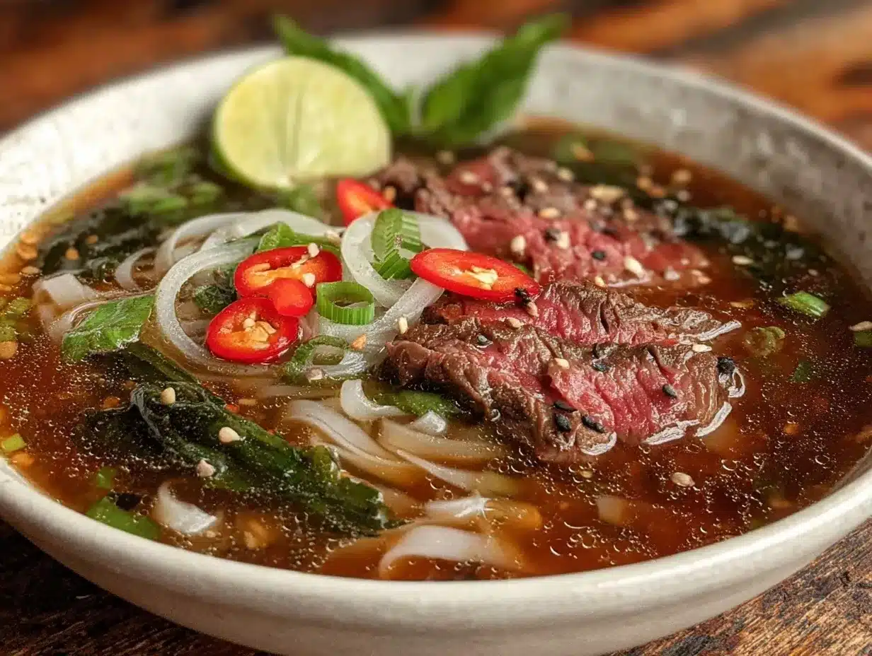 authentic vietnamese beef pho recipe preparation steps