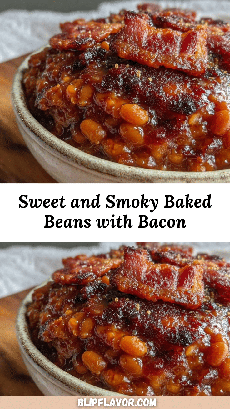 baked beans with brown sugar and crispy bacon recipe
