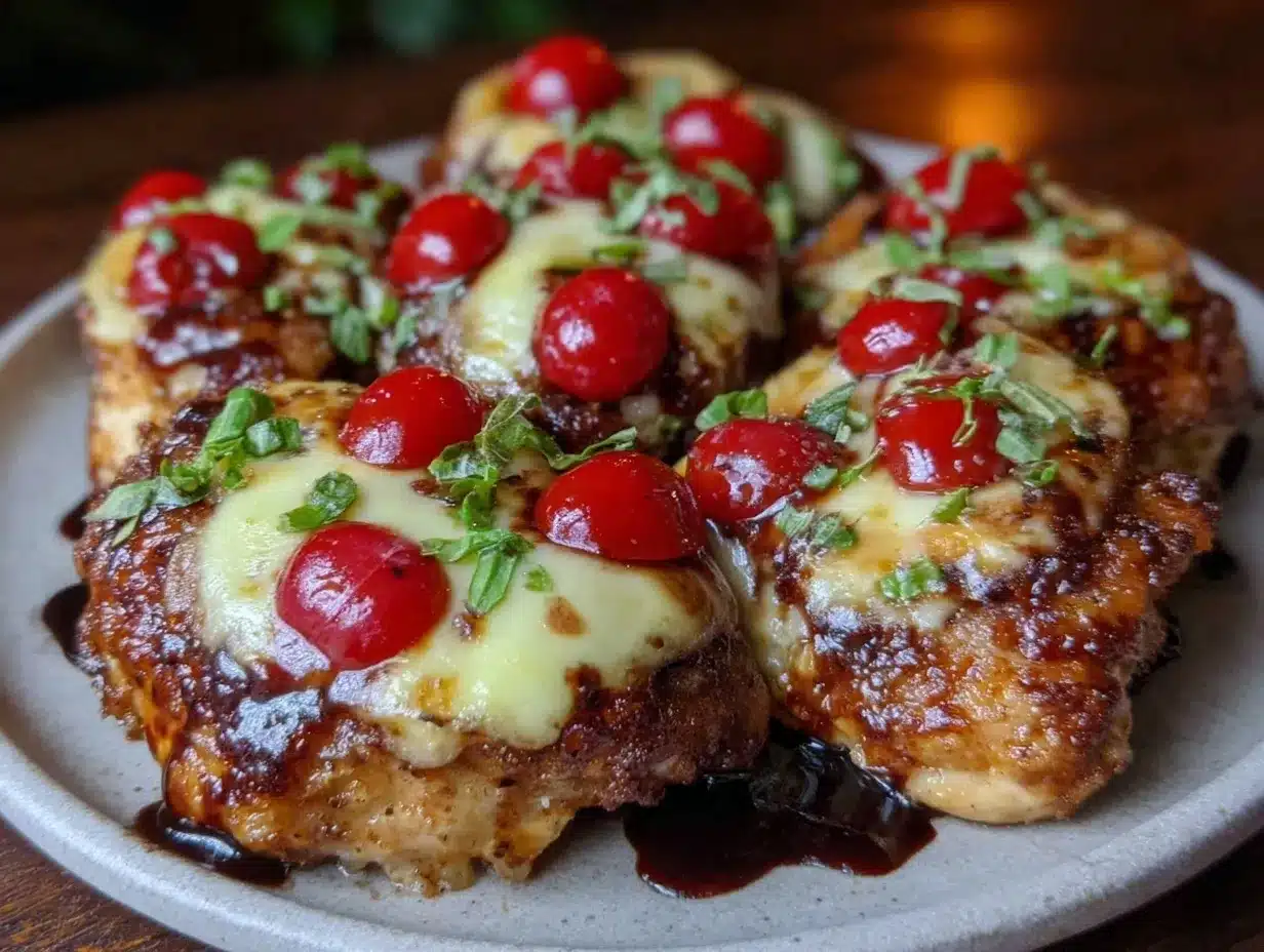 Caprese Chicken Recipe preparation steps