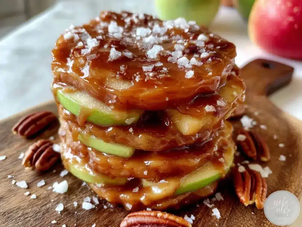 caramel apple slices - featured image