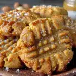 chewy peanut butter cookies - featured image