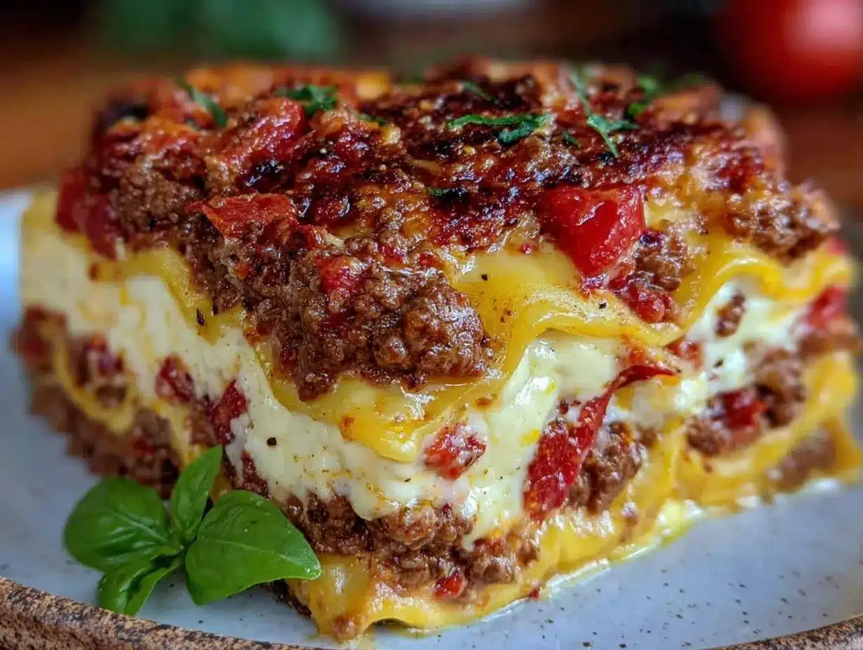 classic lasagna bolognese preparation steps