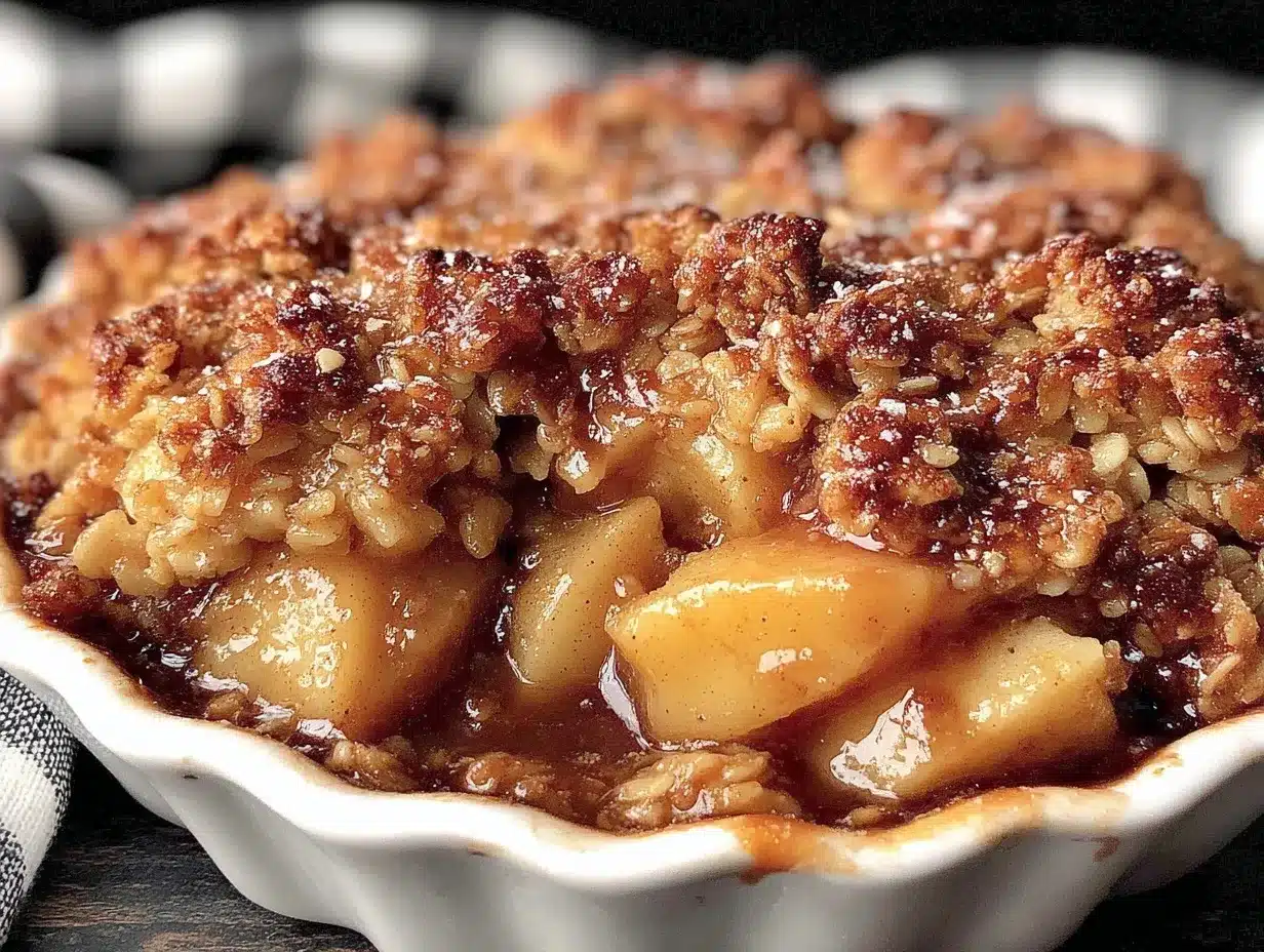cozy apple crisp recipe preparation steps