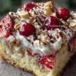 Creamy Banana Split Cake - featured image
