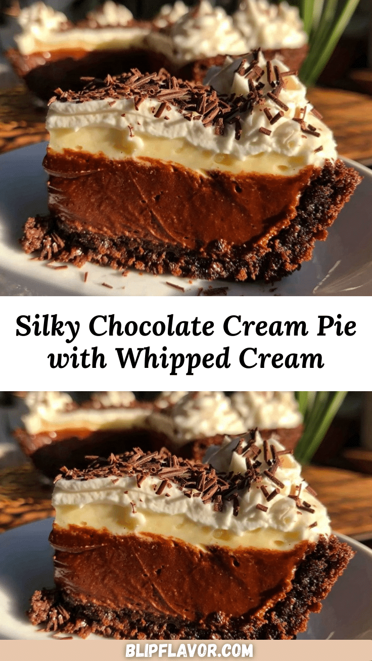 creamy chocolate cream pie recipe
