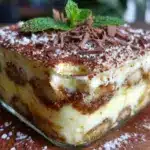 creamy classic tiramisu recipe - featured image