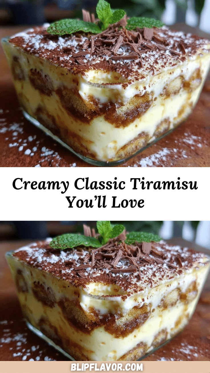 creamy classic tiramisu recipe recipe