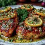 crispy chicken piccata - featured image