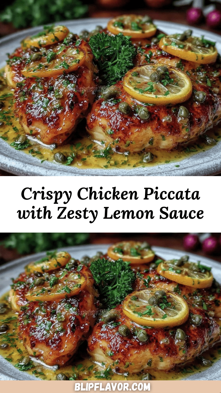 crispy chicken piccata recipe