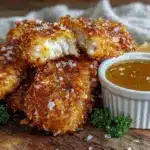 crispy chicken tenders recipe - featured image
