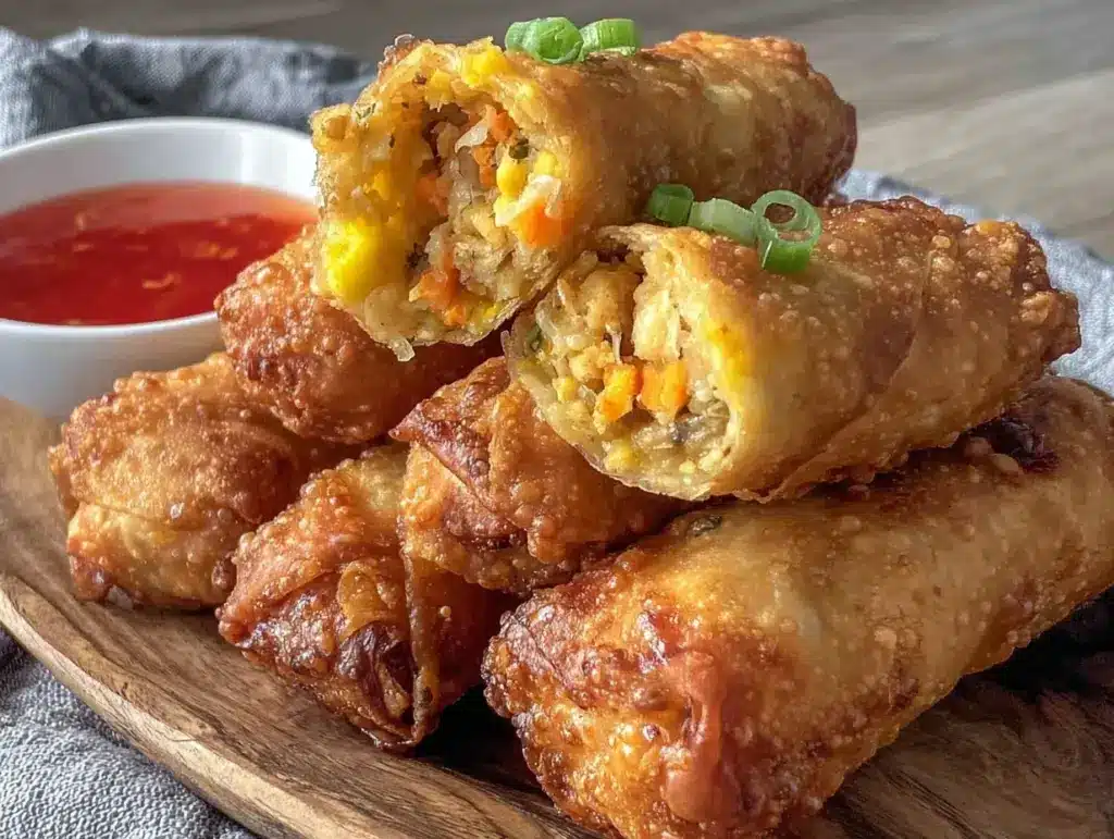 crispy lumpia Filipino spring rolls - featured image