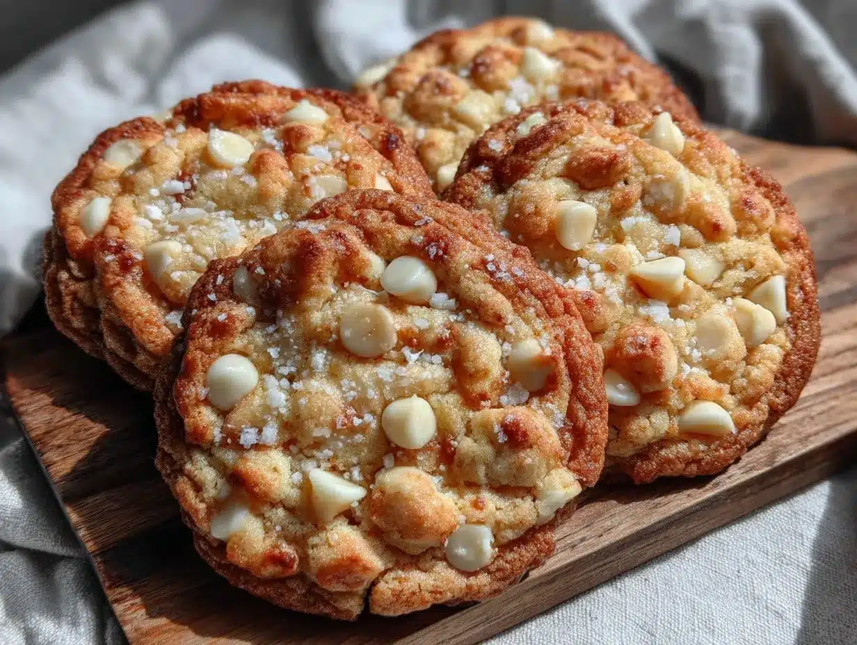 crispy white chocolate macadamia nut cookies preparation steps