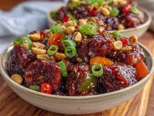 Flavorful Kung Pao Chicken with Peanuts - featured image
