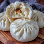 fluffy Chinese steamed buns - featured image