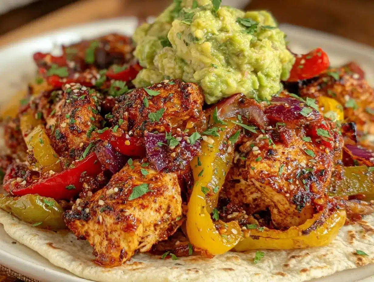 freezer chicken fajitas preparation steps