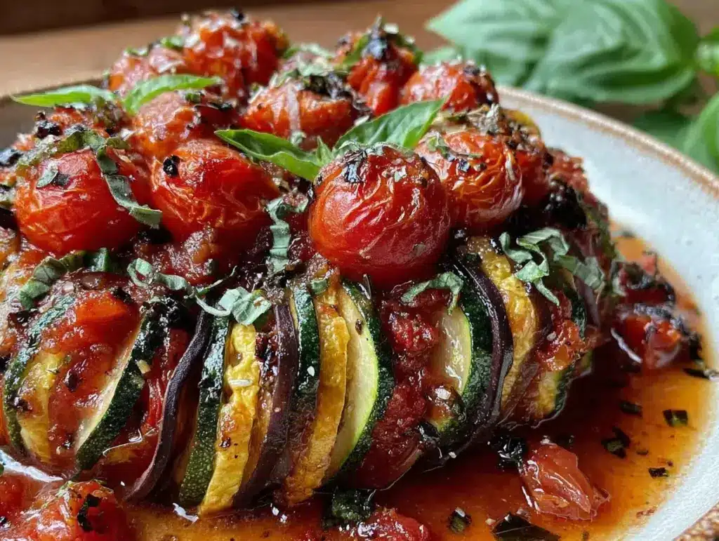 fresh ratatouille recipe - featured image