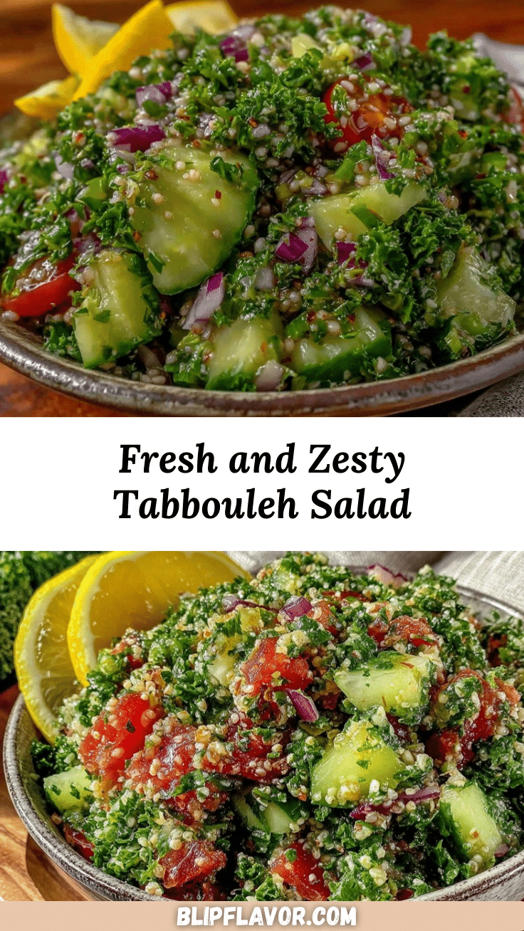 fresh tabbouleh salad recipe