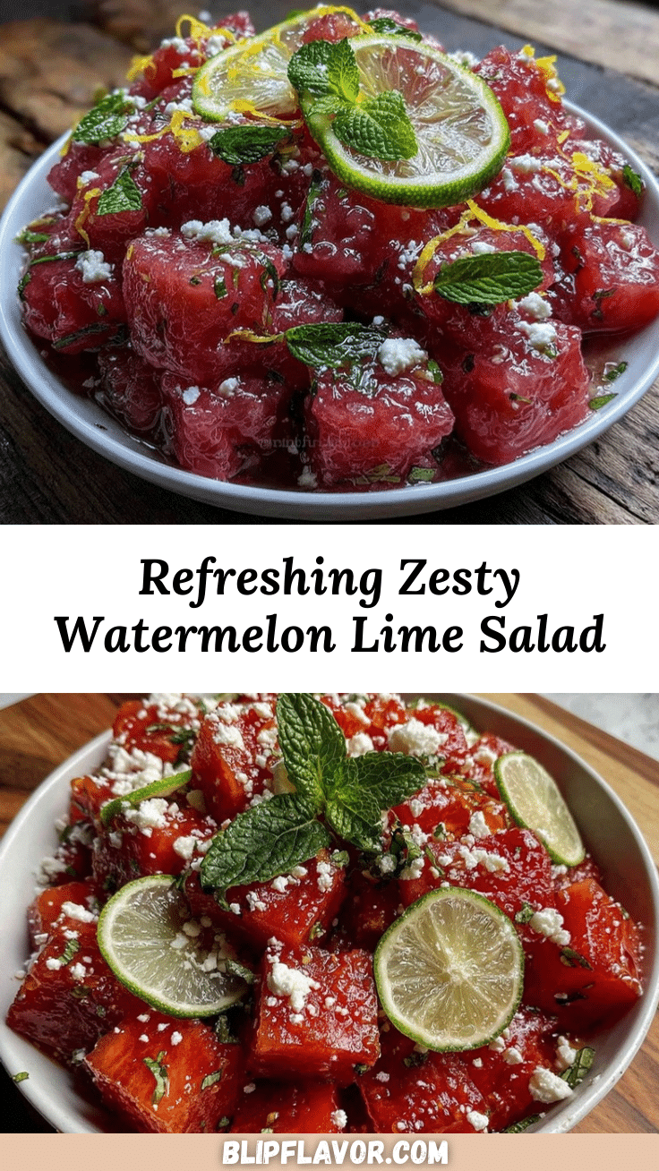 fresh watermelon salad recipe