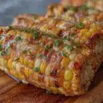 grilled corn on the cob with cilantro lime butter - featured image