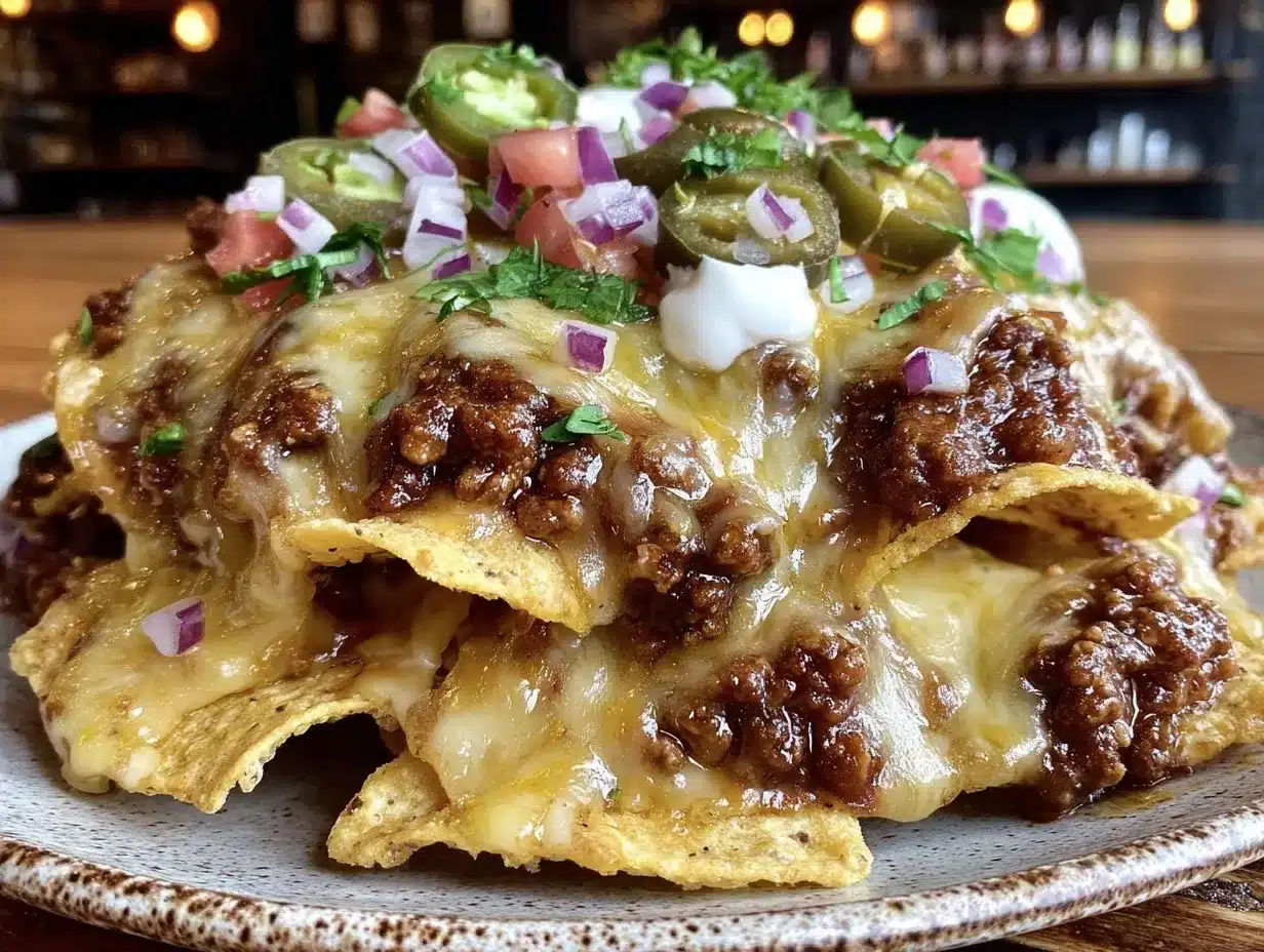 loaded chili nachos supreme preparation steps