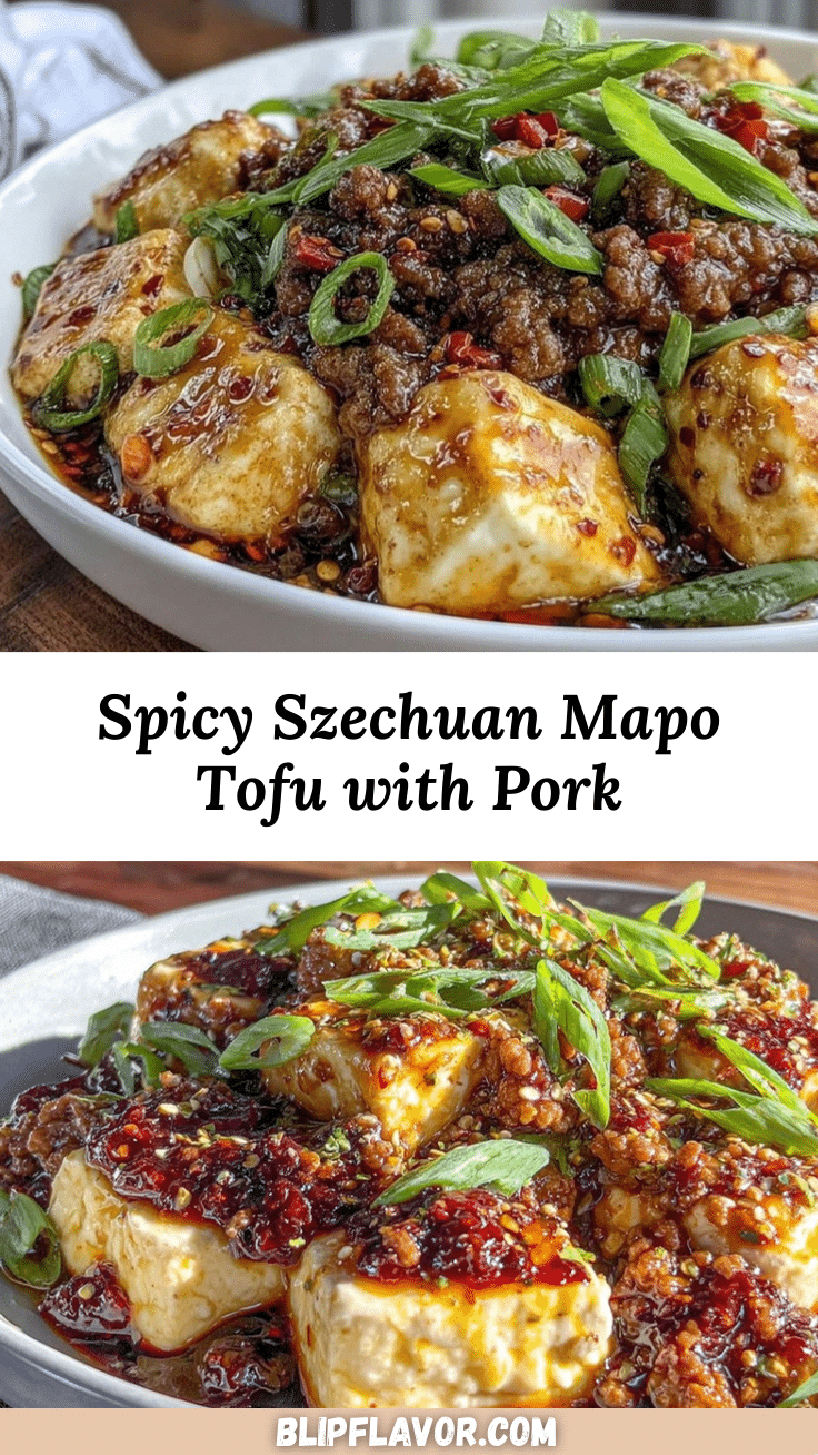 Mapo Tofu with Ground Pork recipe
