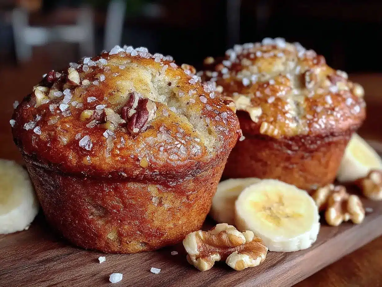 moist homemade banana nut muffins preparation steps