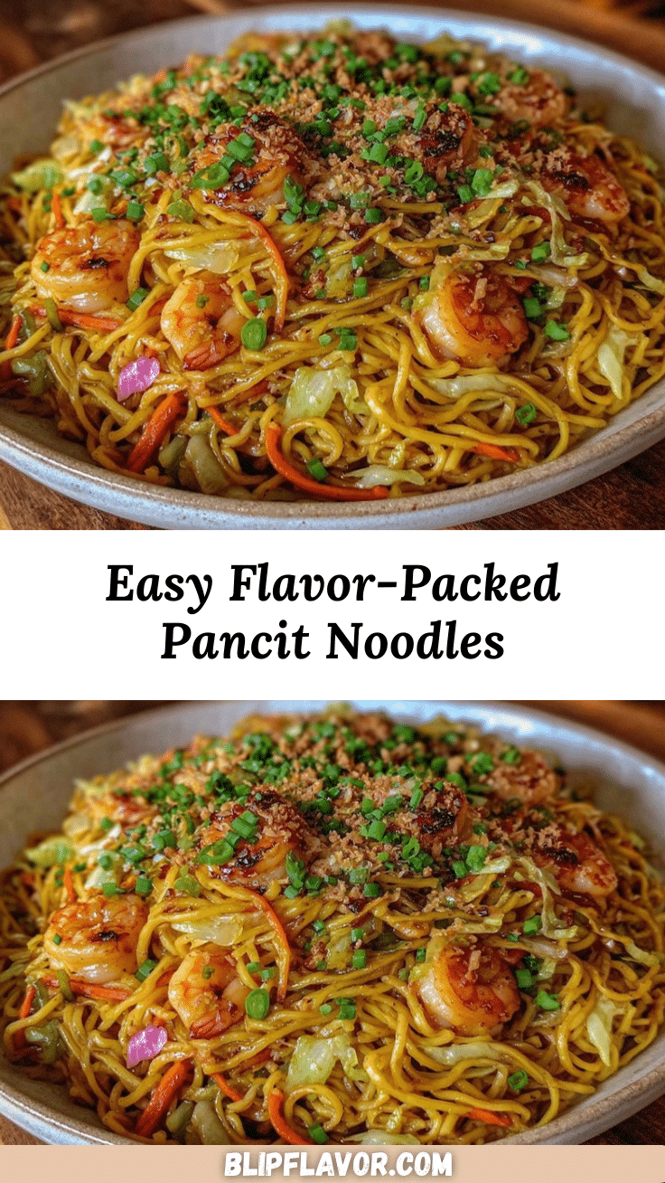 pancit noodles with chicken and shrimp recipe