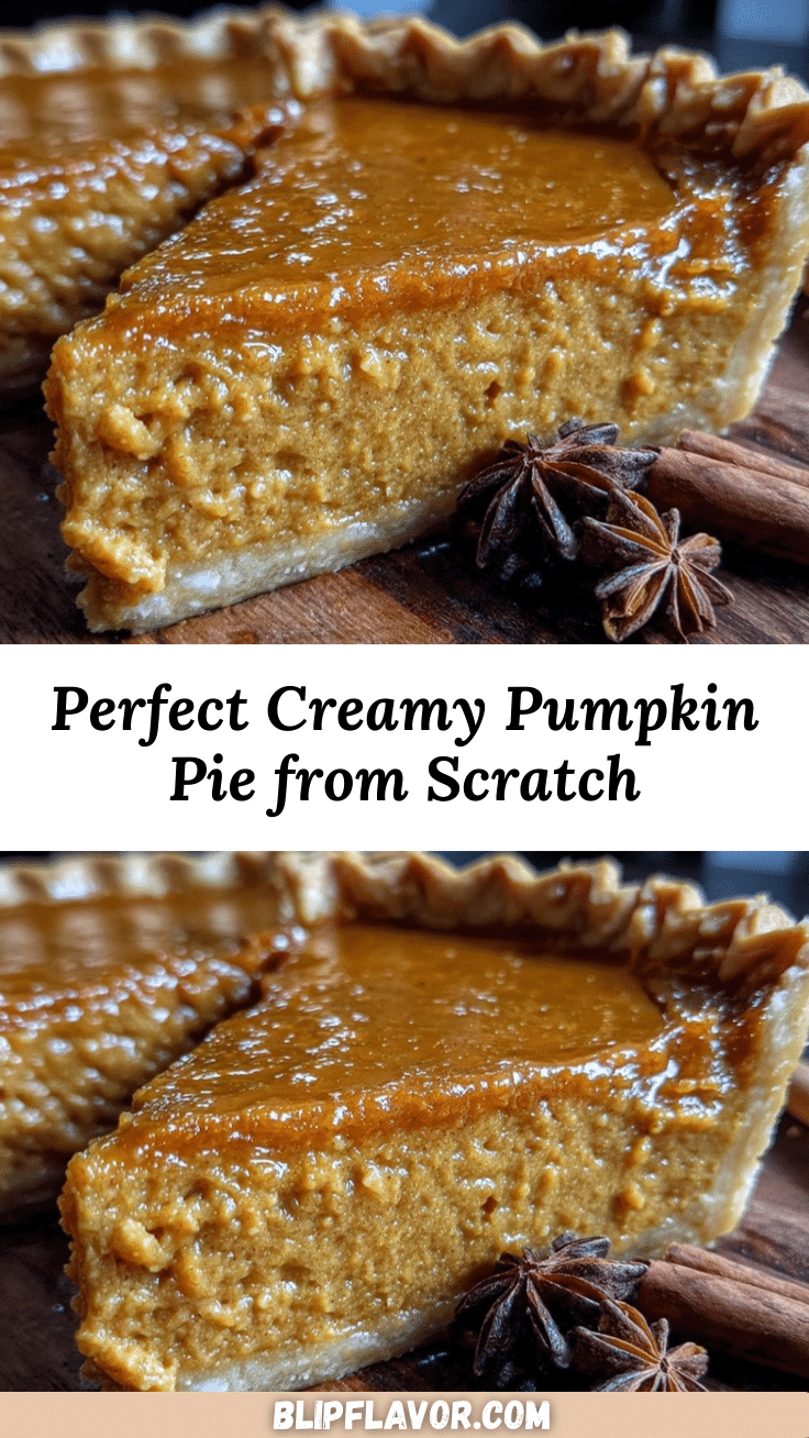 perfect creamy pumpkin pie recipe