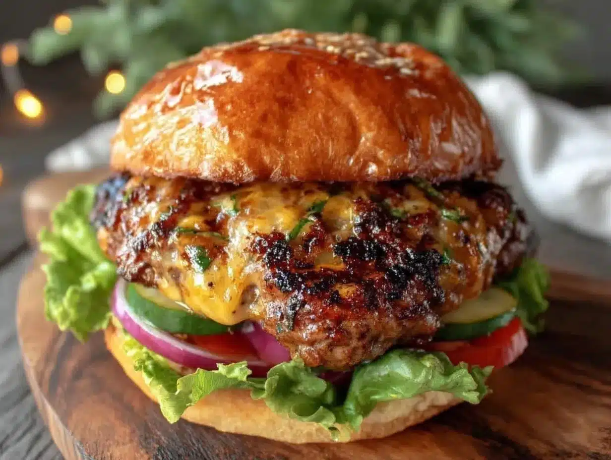 savory grilled hamburgers preparation steps