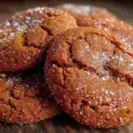 soft molasses cookies - featured image