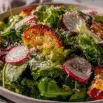 arugula and radish salad - featured image