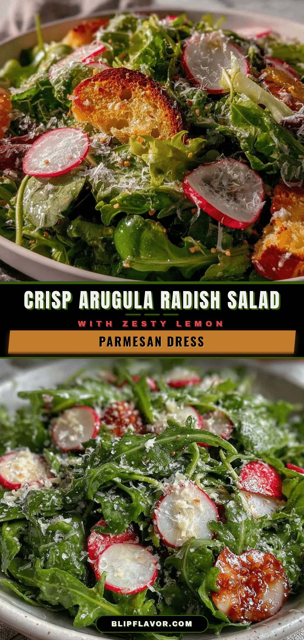 arugula and radish salad recipe