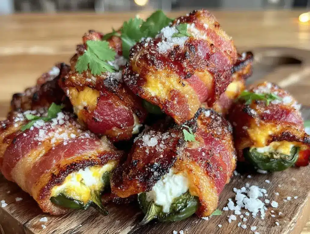 bacon-wrapped jalapeño poppers - featured image