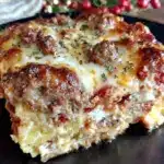 baked ziti with italian sausage and ricotta - featured image