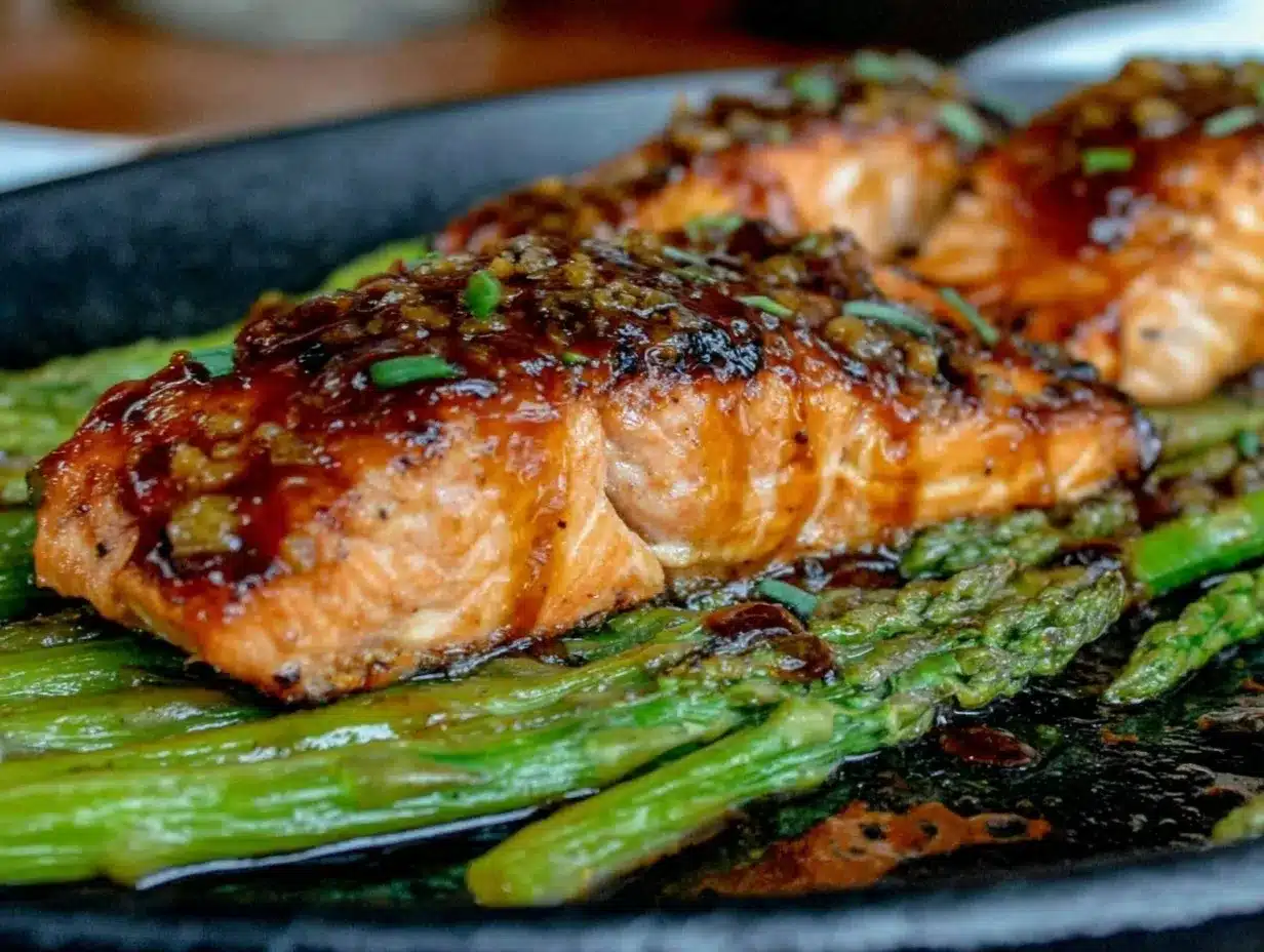 balsamic glazed salmon preparation steps
