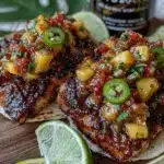 blackened mahi mahi tacos - featured image