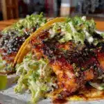 blackened redfish tacos - featured image