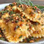 brown butter ravioli - featured image