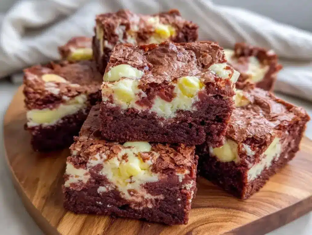 Cadbury Egg brownies - featured image